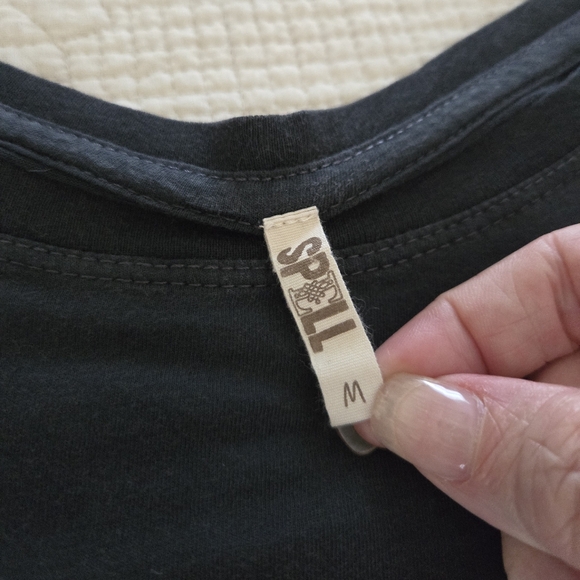 🌸Spell Desert Lights Satisfaction Tee SZ M🩵💚 - Picture 4 of 11